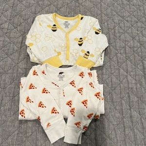 (2) Monica and Andy Out and About Rompers